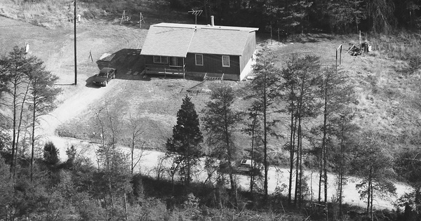 Vintage Aerial photo from 1989 in Caswell County, NC
