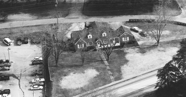 Vintage Aerial photo from 1993 in White County, GA