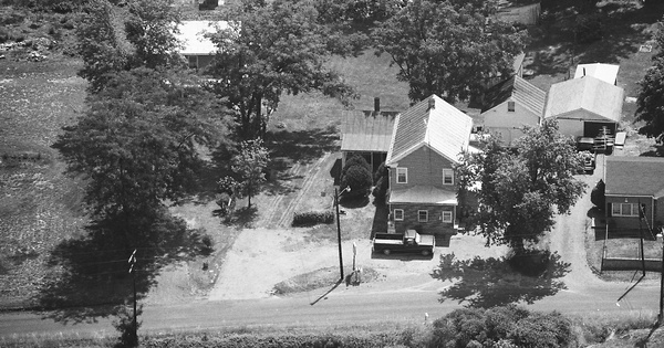 Vintage Aerial photo from 1988 in Frederick County, VA