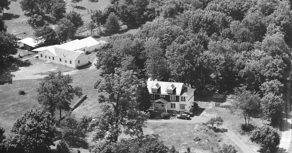Vintage Aerial photo from 1988 in Frederick County, VA