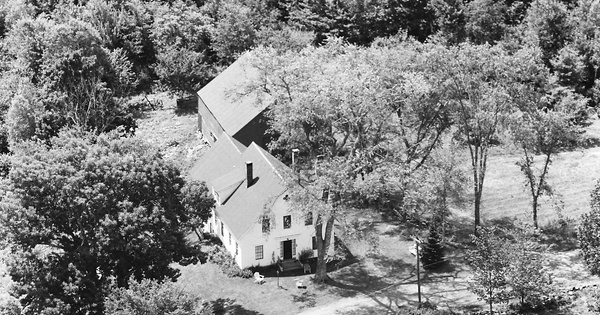 Vintage Aerial photo from 1968 in Cumberland County, ME