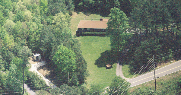 Vintage Aerial photo from 1998 in Cherokee County, GA
