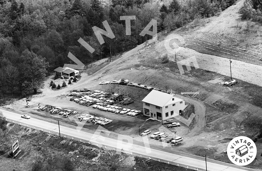 Vintage Aerial Pennsylvania Carbon County 1963 10CCA31
