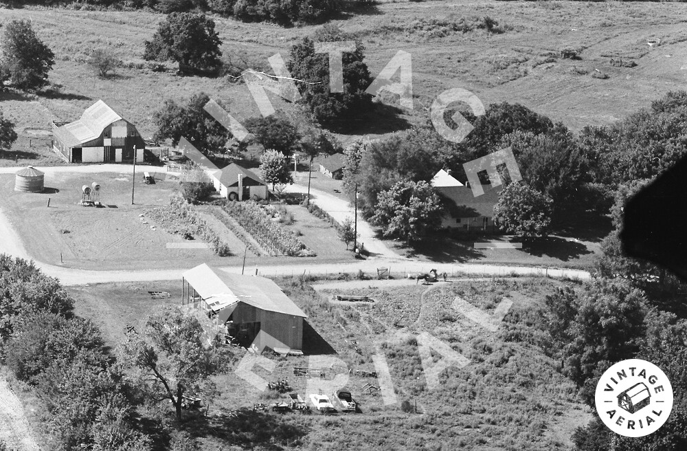 Vintage Aerial Missouri Newton County 1979 54ENE2