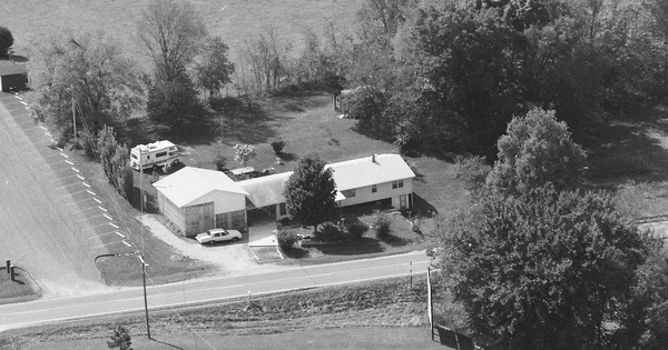 Vintage Aerial photo from 1996 in Madison County, MO