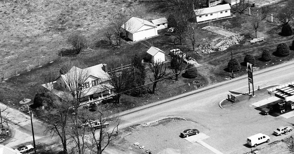 Vintage Aerial photo from 1992 in Perry County, PA