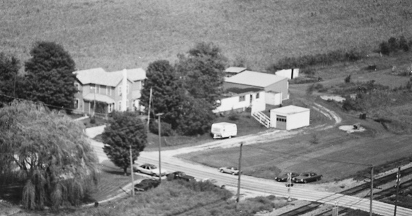 Vintage Aerial photo from 1977 in Ogle County, IL