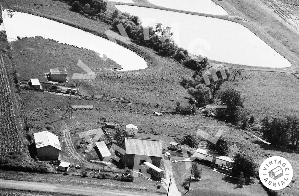 Vintage Aerial Missouri Knox County 1992 2ADKN24