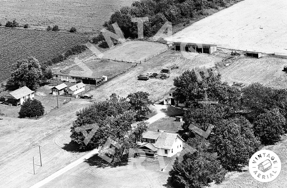 Vintage Aerial Missouri Jackson County 1964 1JJA27