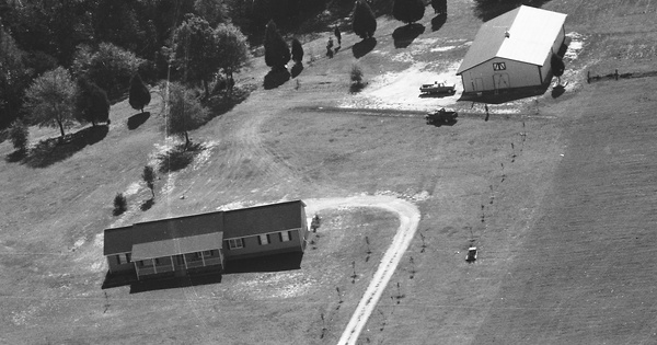 Vintage Aerial photo from 1991 in Greenville County, SC
