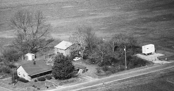 Vintage Aerial photo from 1988 in Madison County, AL
