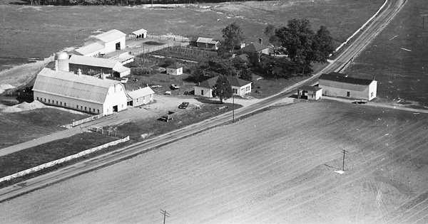 Vintage Aerial photo from -1986 in Spotsylvania County, VA