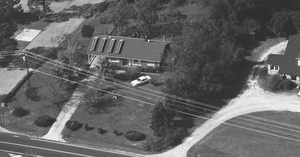 Vintage Aerial photo from 1989 in Wake County, NC