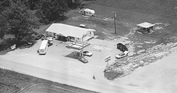 Vintage Aerial photo from -1986 in Dickson County, TN