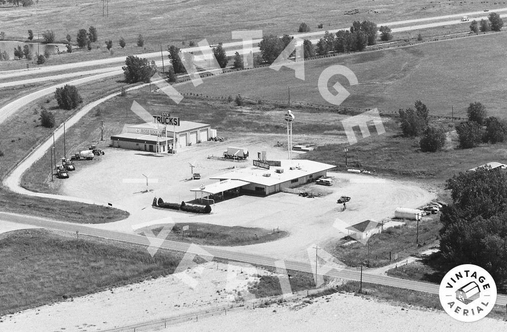 Vintage Aerial Nebraska Buffalo County 1984 45EBU11