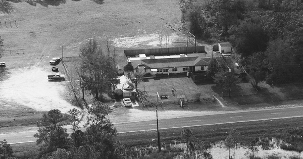 Vintage Aerial photo from 1995 in Putnam County, FL
