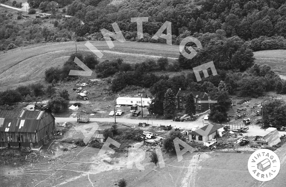 Vintage Aerial Pennsylvania Armstrong County 1977 6GAR3