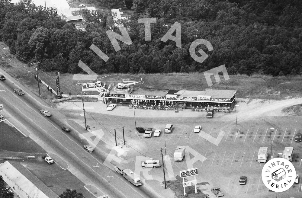 Vintage Aerial Missouri Taney County 1987 11TTA31