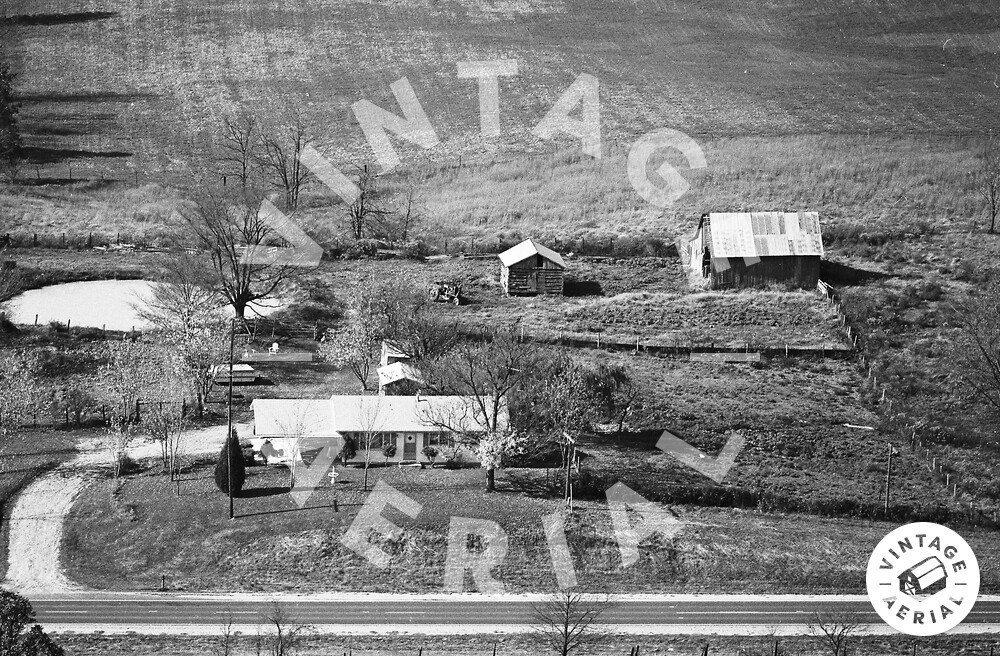Vintage Aerial Missouri Stoddard County 1975 5HST24