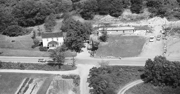 Vintage Aerial photo from 1977 in Westmoreland County, PA