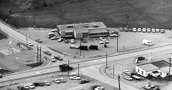 Vintage Aerial photo from 1968 in Westmoreland County, PA