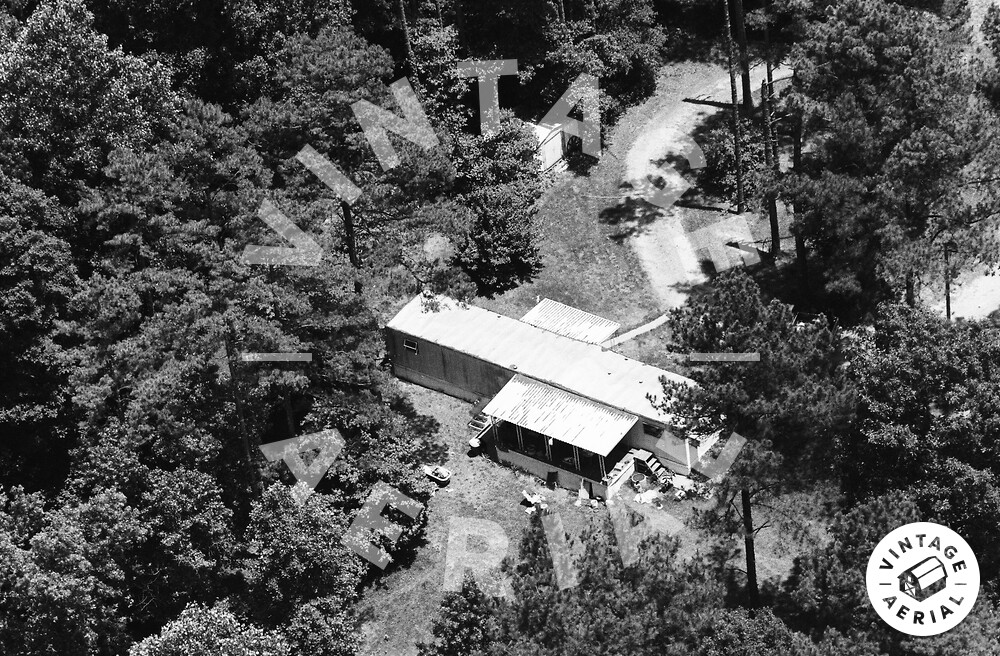 Vintage Aerial Barrow County 1985 13UBA15