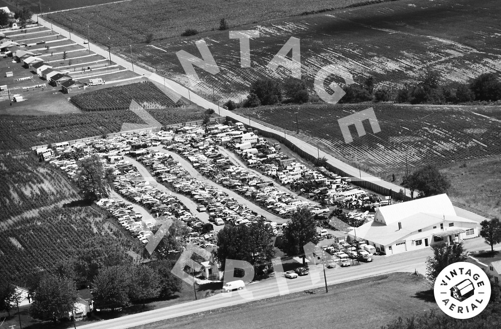 Vintage Aerial Ohio Darke County 1977 44FDA27