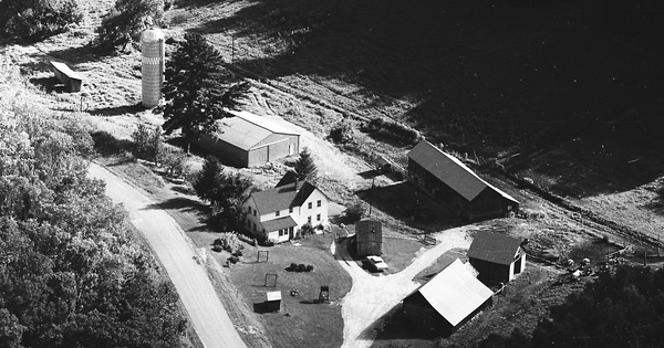 Vintage Aerial photo from 1972 in Buffalo County, WI