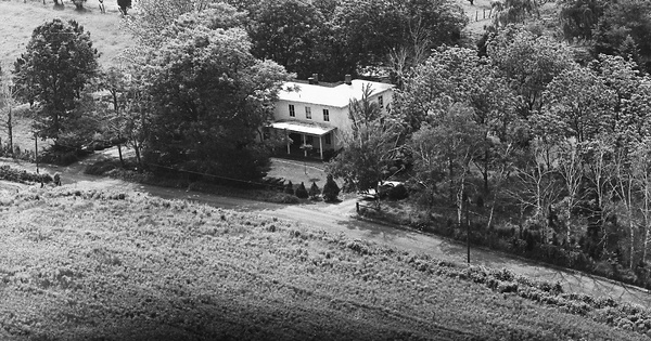 Vintage Aerial photo from 1973 in Jefferson County, WV