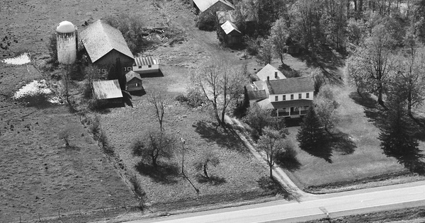 Vintage Aerial photo from 1988 in Oneida County, NY