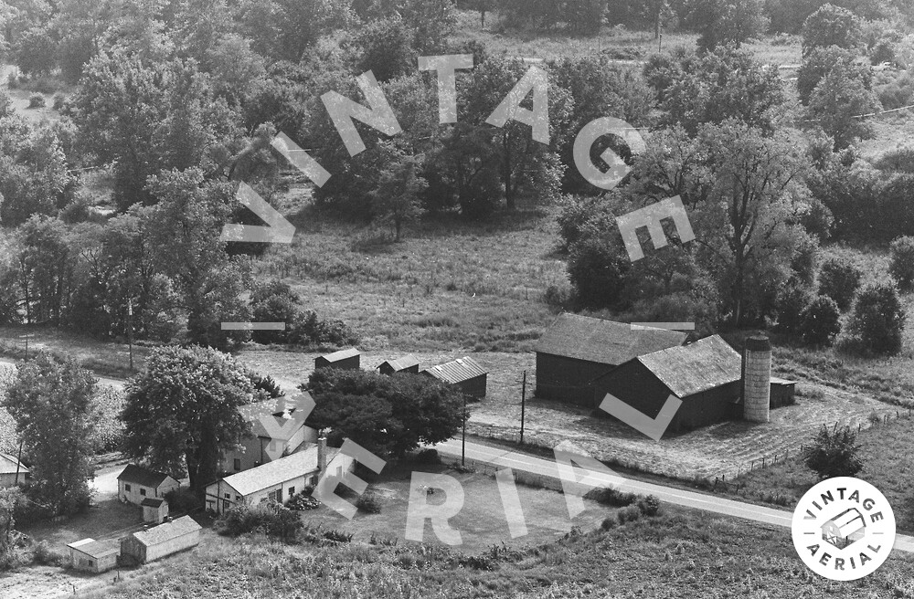 Vintage Aerial Ohio Preble County 1969 129MPR7