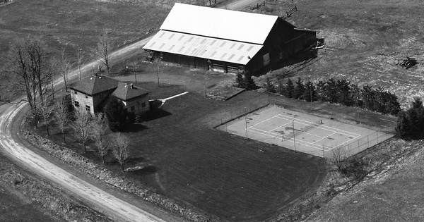 Vintage Aerial photo from 1989 in Cattaraugus County, NY