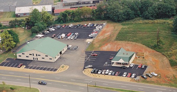 Vintage Aerial photo from 2001 in Orange County, VA