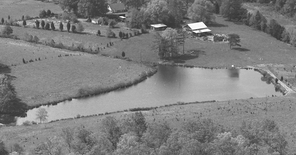 Vintage Aerial photo from 1983 in Chesterfield County, VA