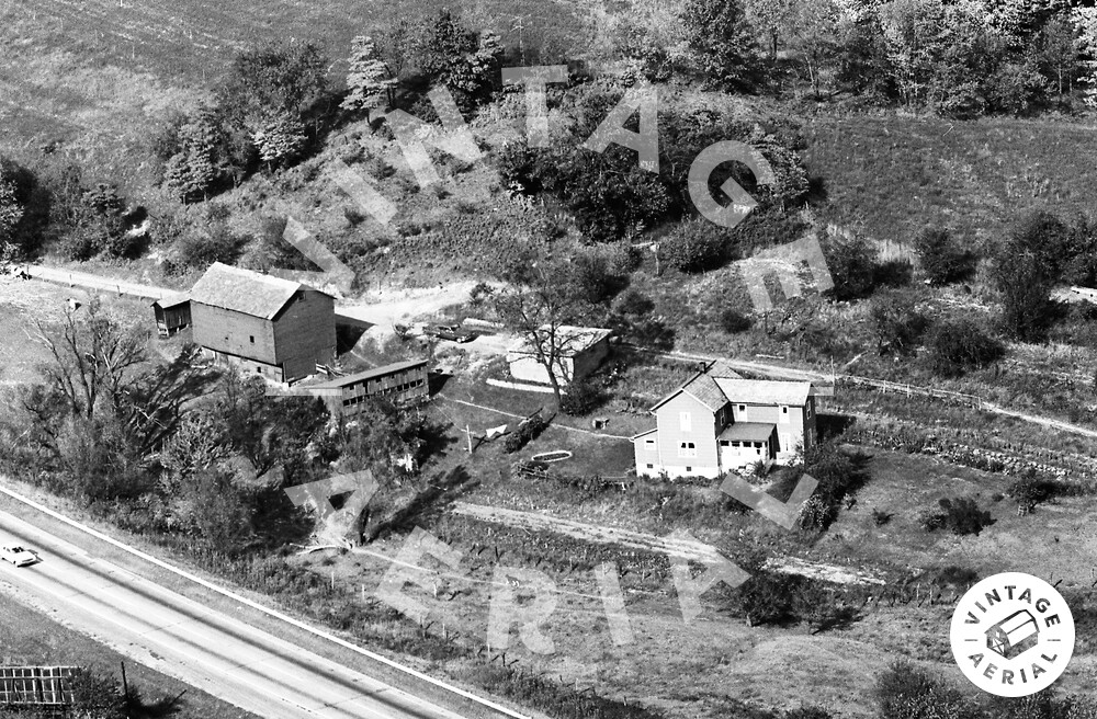 Vintage Aerial Ohio Tuscarawas County 1964 53STU13
