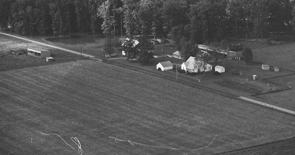 Vintage Aerial photo from 1979 in Highland County, OH