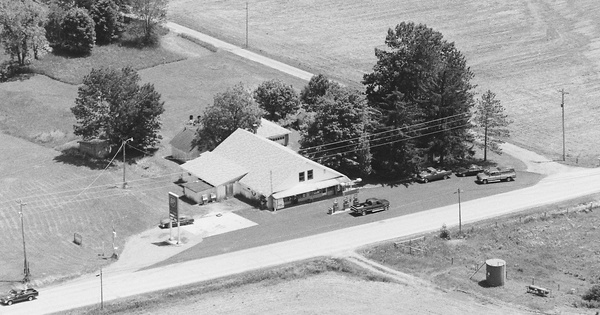Vintage Aerial photo from 1995 in Holmes County, OH