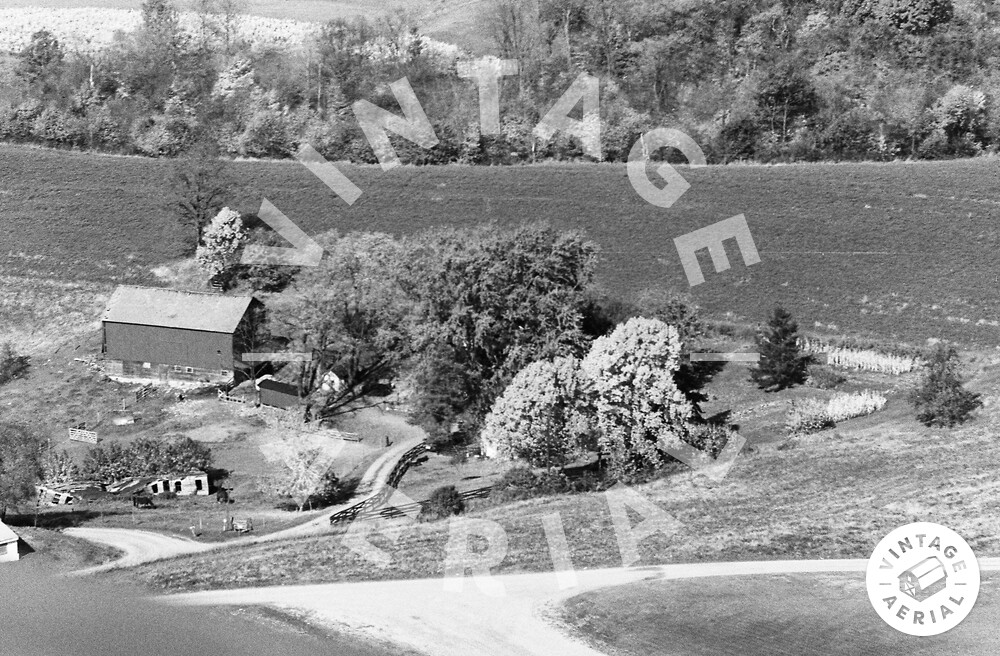 Vintage Aerial Ohio Holmes County 1974 1DHO18