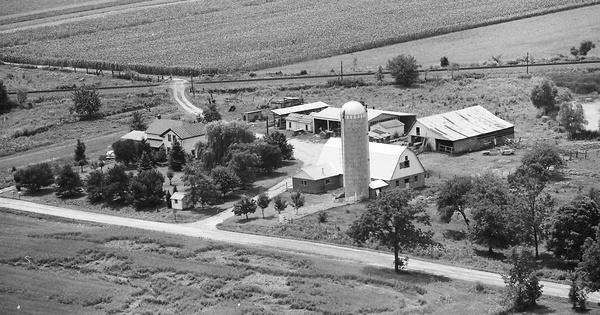 Vintage Aerial photo from 1979 in Medina County, OH