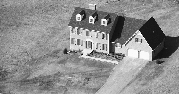 Vintage Aerial photo from 1988 in Washington County, TN