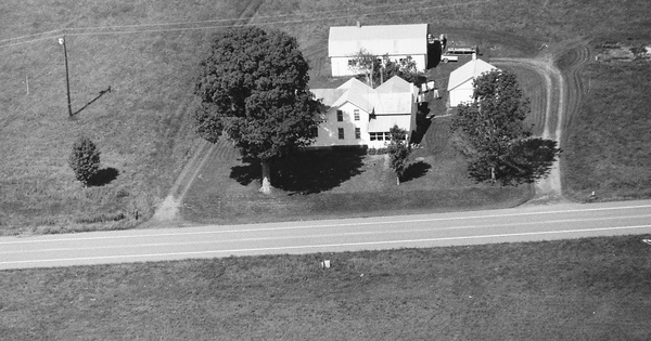 Vintage Aerial photo from 1993 in Cortland County, NY