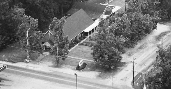 Vintage Aerial photo from 1990 in Livingston Parish, LA