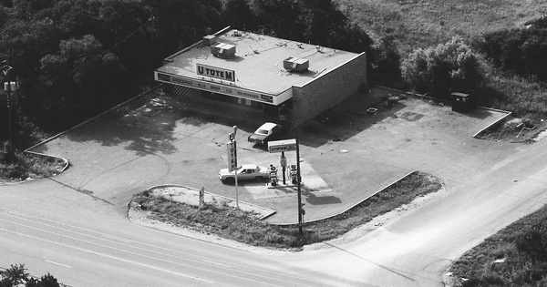 Vintage Aerial photo from 1983 in Williamson County, TX