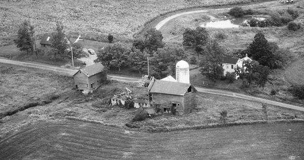 Vintage Aerial photo from 1984 in Montgomery County, NY