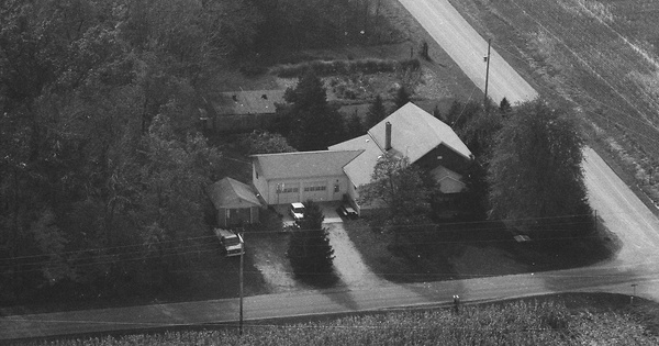 Vintage Aerial photo from 1990 in Seneca County, OH