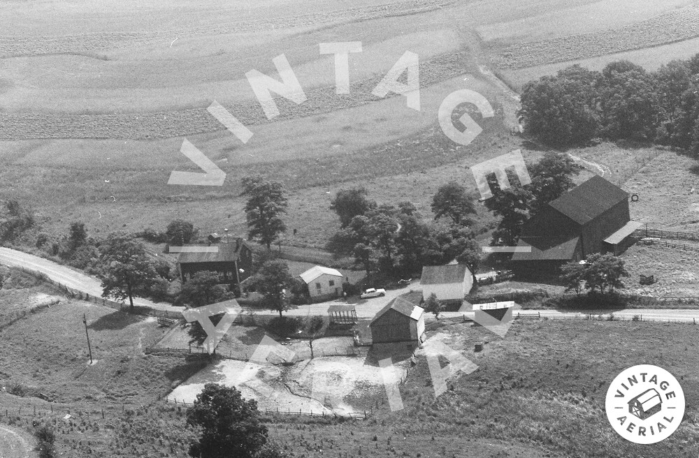 Vintage Aerial Ohio Coshocton County 1973 7NCO10