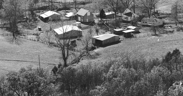 Vintage Aerial photo from 1985 in Franklin County, MO