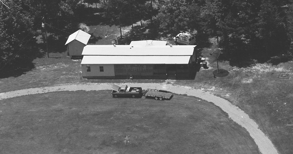 Vintage Aerial photo from 1995 in Holmes County, MS