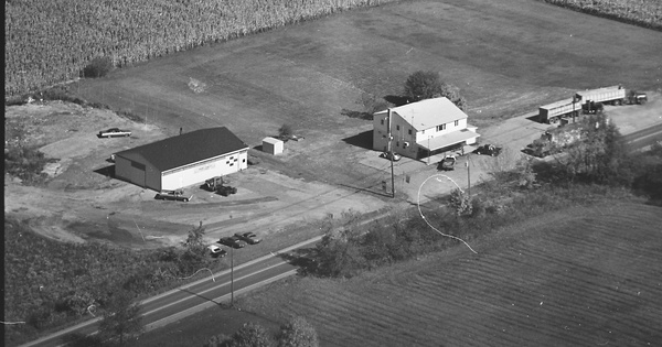 Vintage Aerial photo from 1981 in Lawrence County, PA