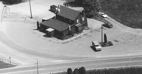 Vintage Aerial photo from 1992 in Northumberland County, PA